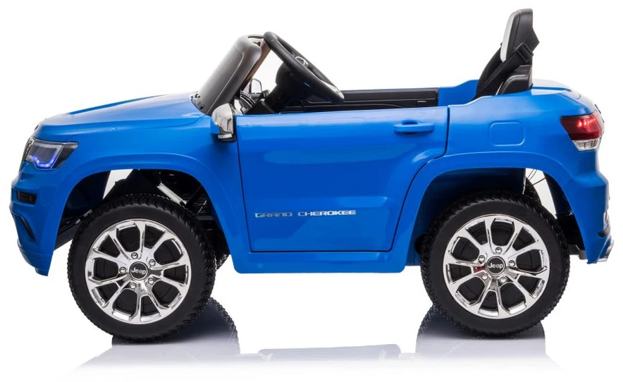 Lean Cars Vienvietis elektromobilis vaikams Jeep Grand Cherokee JJ2055, mėlynas