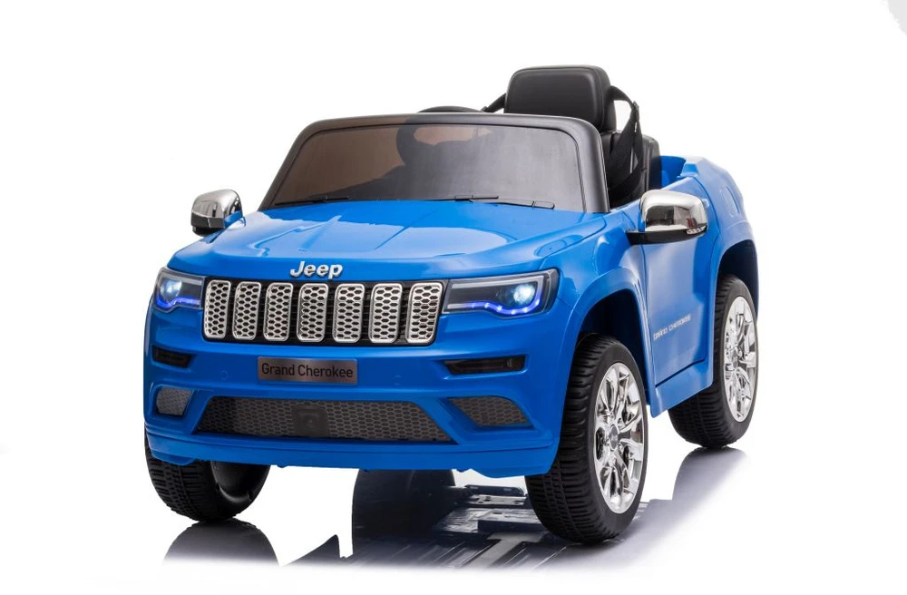 Lean Cars Vienvietis elektromobilis vaikams Jeep Grand Cherokee JJ2055, mėlynas