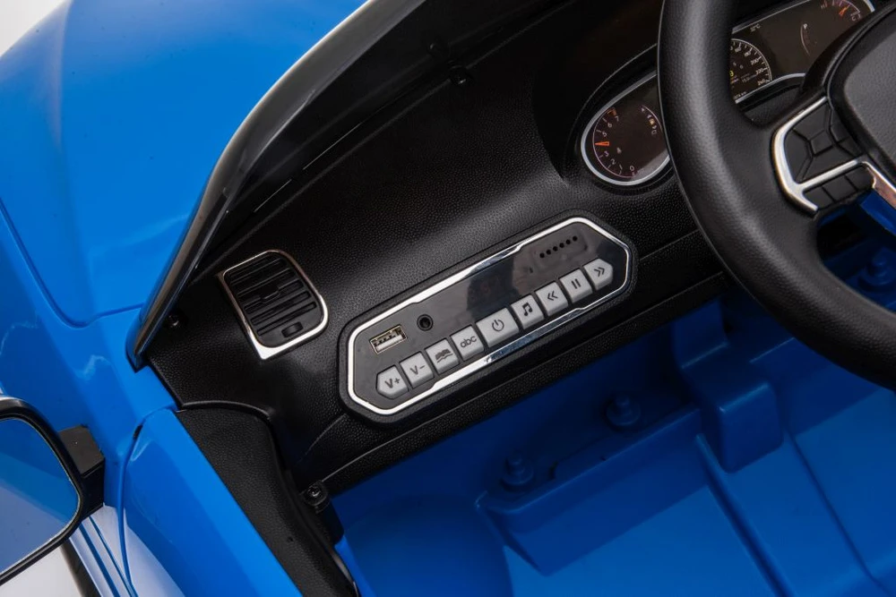 Lean Cars Vienvietis elektromobilis vaikams Jeep Grand Cherokee JJ2055, mėlynas