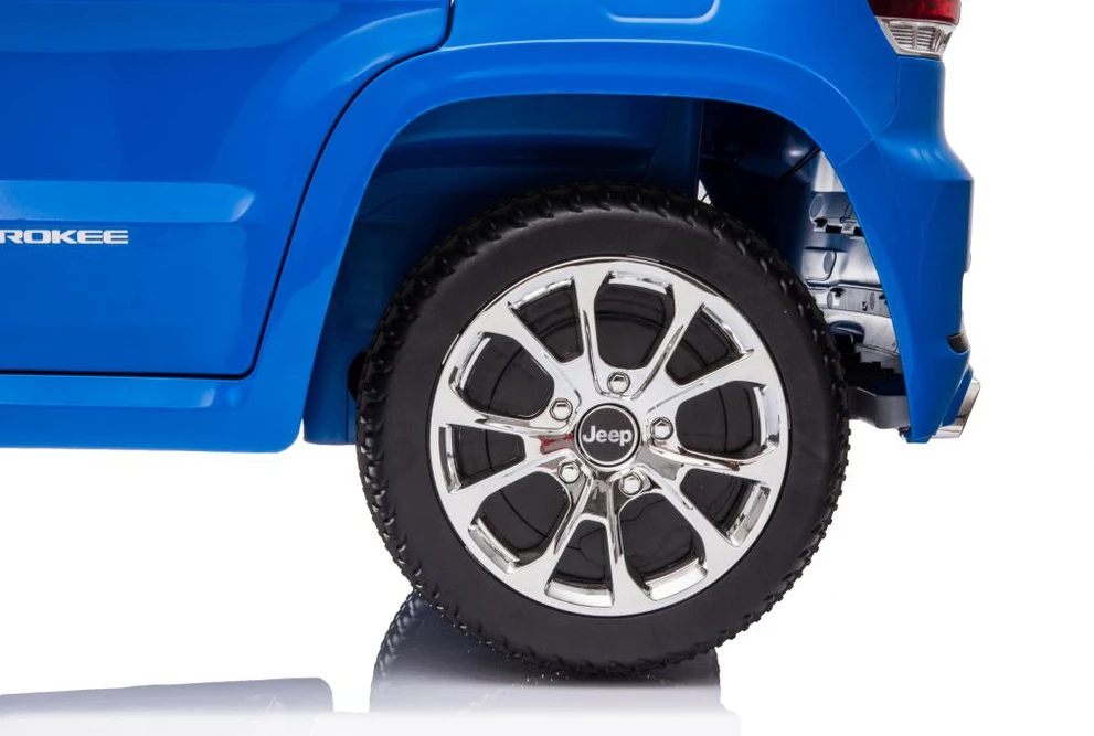 Lean Cars Vienvietis elektromobilis vaikams Jeep Grand Cherokee JJ2055, mėlynas