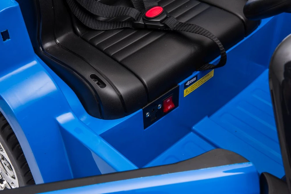 Lean Cars Vienvietis elektromobilis vaikams Jeep Grand Cherokee JJ2055, mėlynas