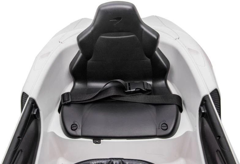 Lean Cars Vienvietis elektromobilis vaikams McLaren GT 12V, baltas