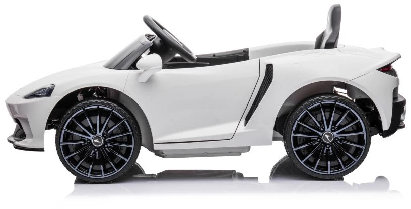 Lean Cars Vienvietis elektromobilis vaikams McLaren GT 12V, baltas