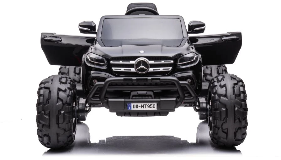 Lean Cars Vienvietis vaikiškas elektromobilis Mercedes DK-MT950 4x4, juodas