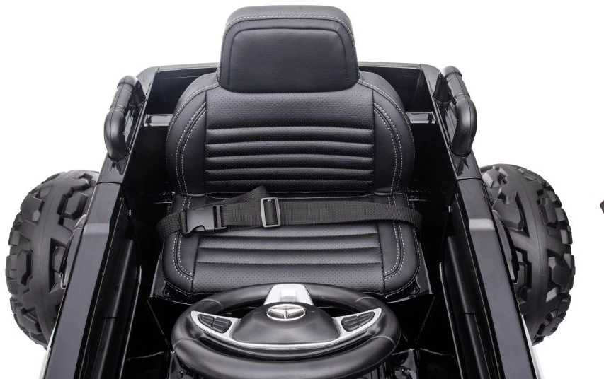 Lean Cars Vienvietis vaikiškas elektromobilis Mercedes DK-MT950 4x4, juodas