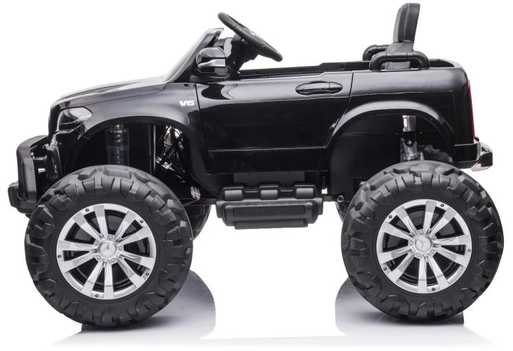 Lean Cars Vienvietis vaikiškas elektromobilis Mercedes DK-MT950 4x4, juodas