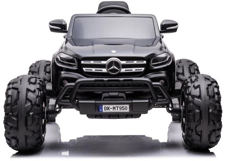 Lean Cars Vienvietis vaikiškas elektromobilis Mercedes DK-MT950 4x4, juodas