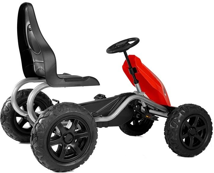 Lean Cars Pedalinis gokartas B012, raudonas