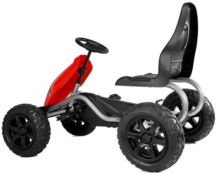 Lean Cars Pedalinis gokartas B012, raudonas