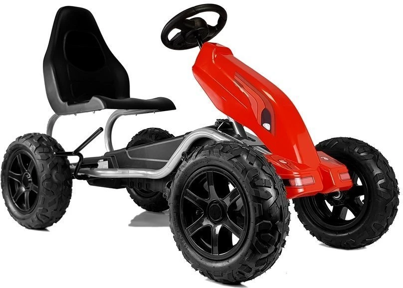 Lean Cars Pedalinis gokartas B012, raudonas