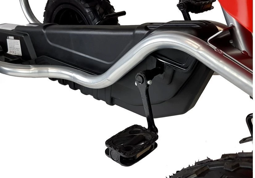 Lean Cars Pedalinis gokartas B012, raudonas