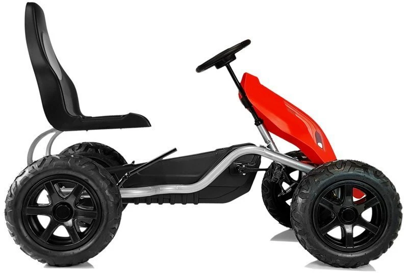 Lean Cars Pedalinis gokartas B012, raudonas