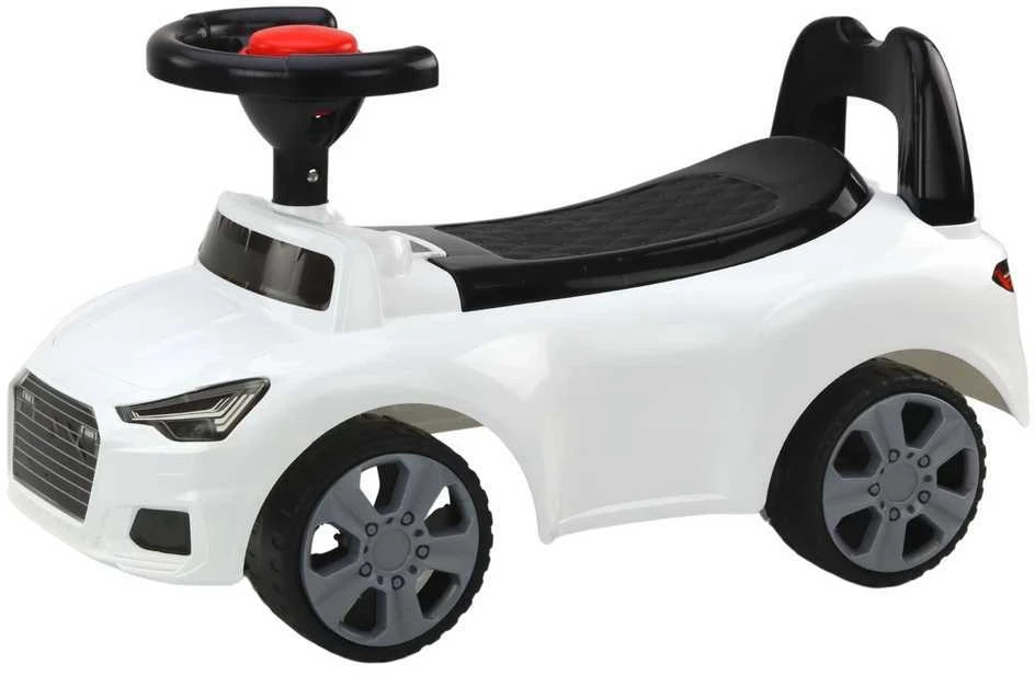 Lean Cars Lean Toys Paspiriama mašinėlė QX-3396, baltos spalvos