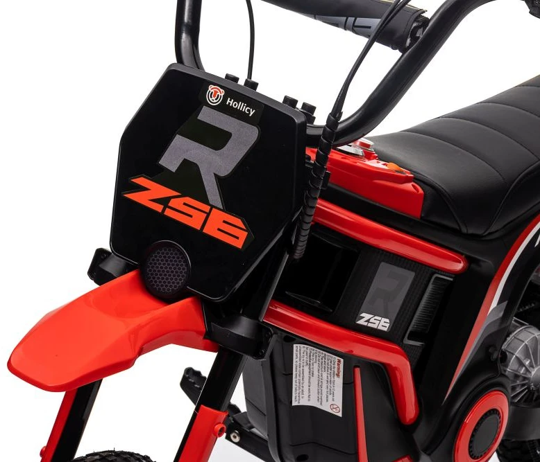 Vaikiškas elektrinis motociklas Lean Cars SX2328, Raudonas