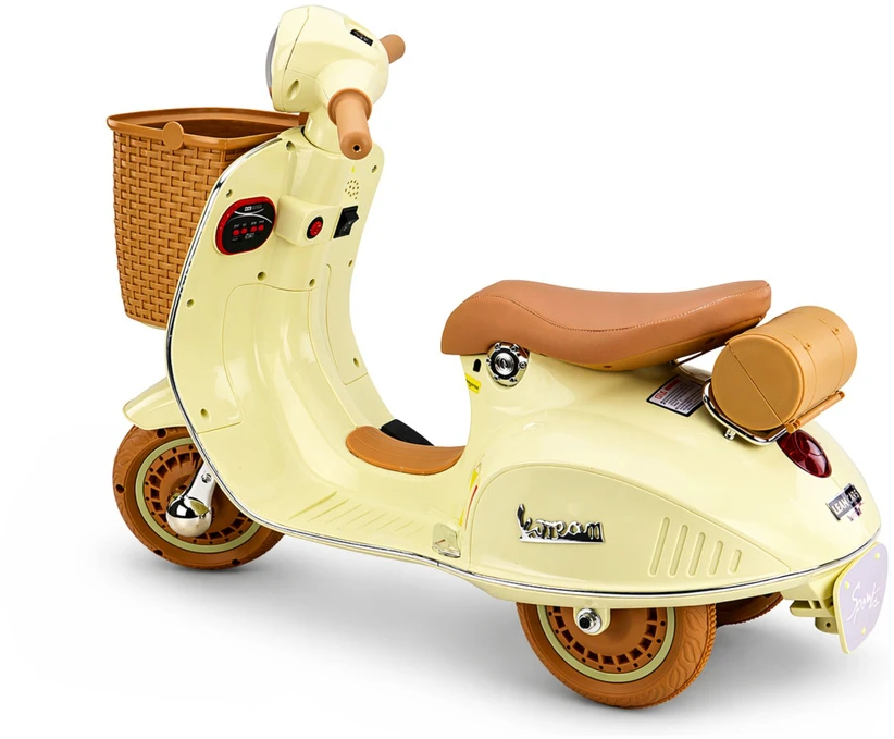 Lean Cars Elektrinis motoroleris Vespa XW-03 smėlio spalvos