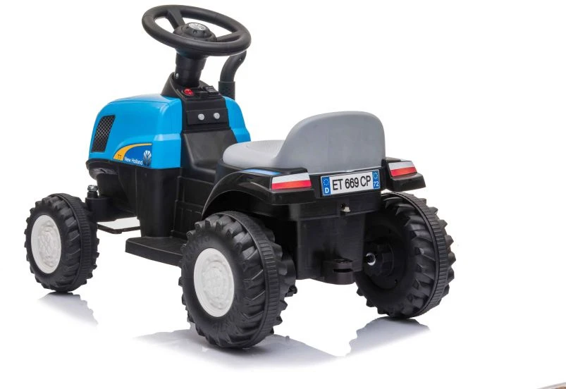 Lean Cars Traktor Na Akumuliatorius su Przyczepą A009 Mėlyna
