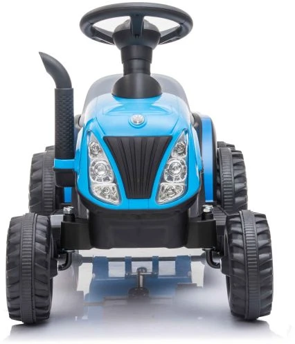 Lean Cars Traktor Na Akumuliatorius su Przyczepą A009 Mėlyna