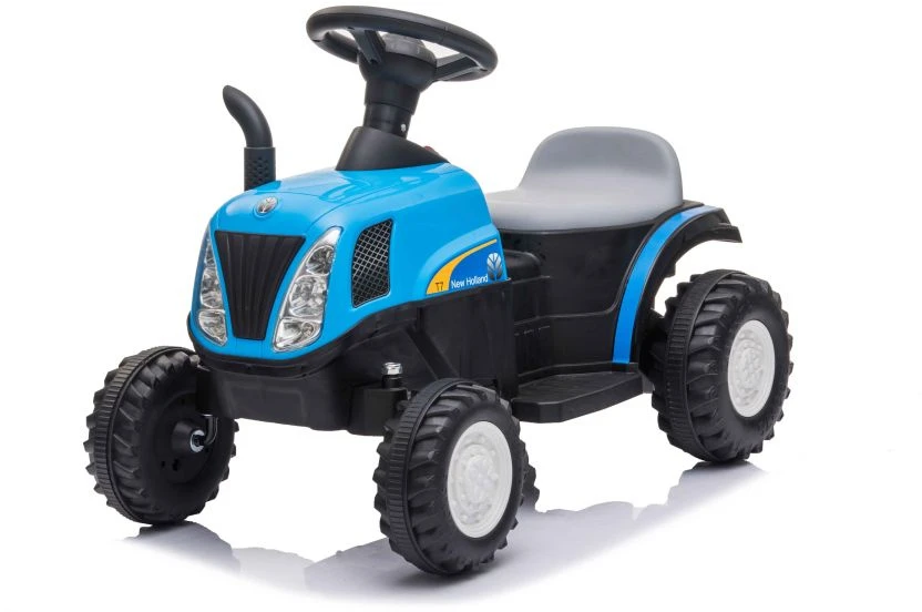 Lean Cars Traktor Na Akumuliatorius su Przyczepą A009 Mėlyna