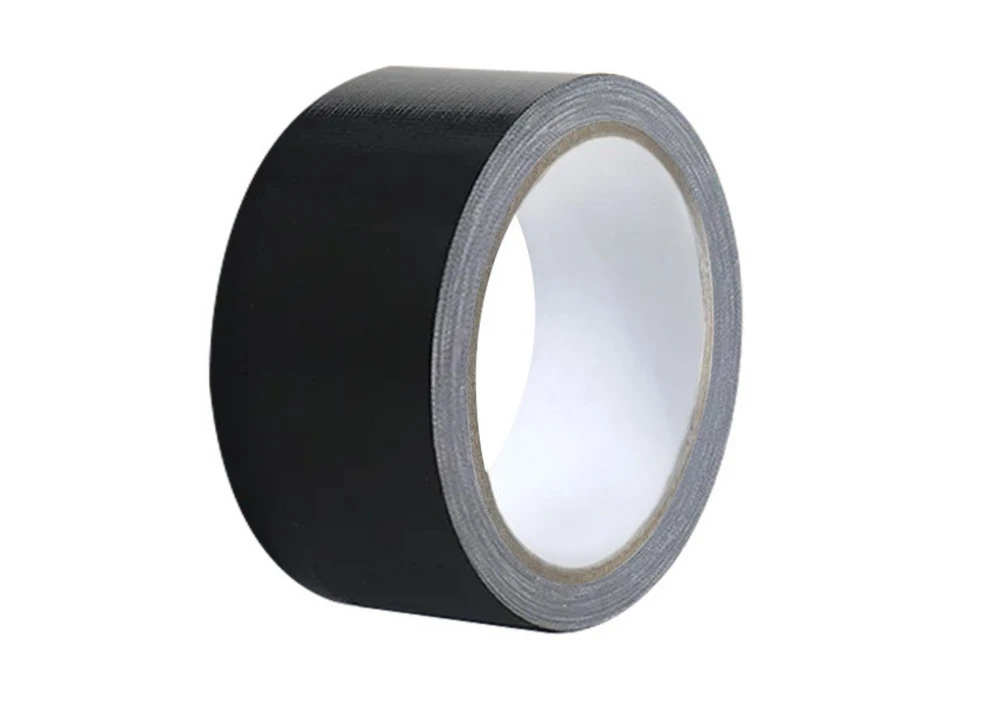 Lean Taśma Patvari, tvirta universali juoda tekstilinė juosta 48 mm / 54 mm