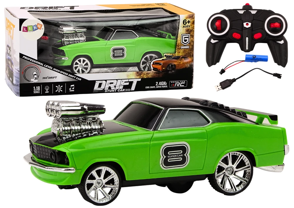 Lean Toys Nuotoliniu būdu valdomas automobilis