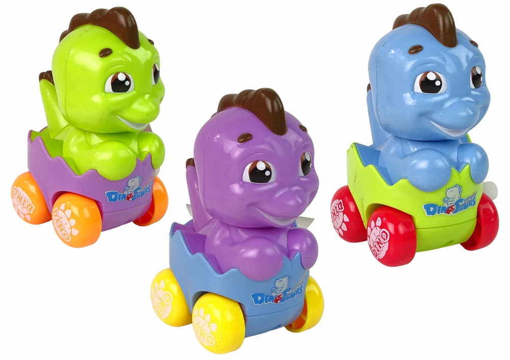 Lean Toys Spalvingas dinozauras kiaušinyje