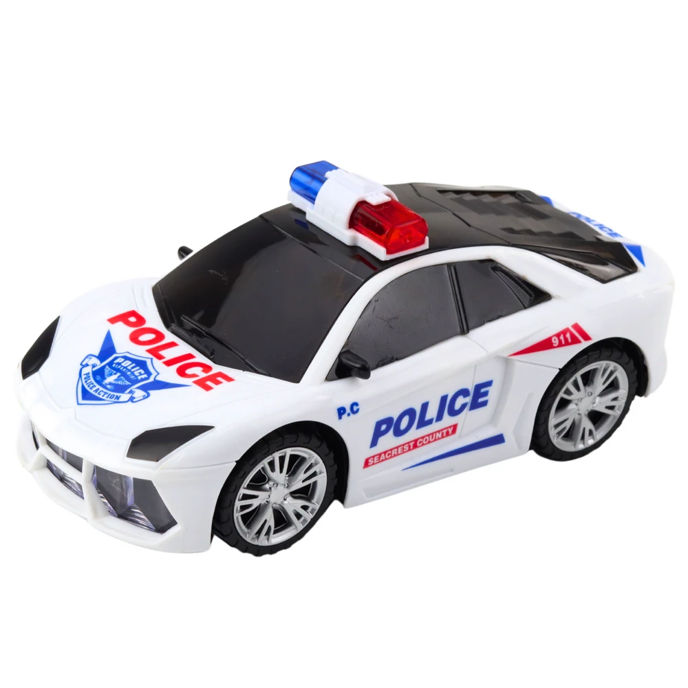 Lean Toys Interaktyvus Policijos Automobilis su Šviesomis ir Garsais
