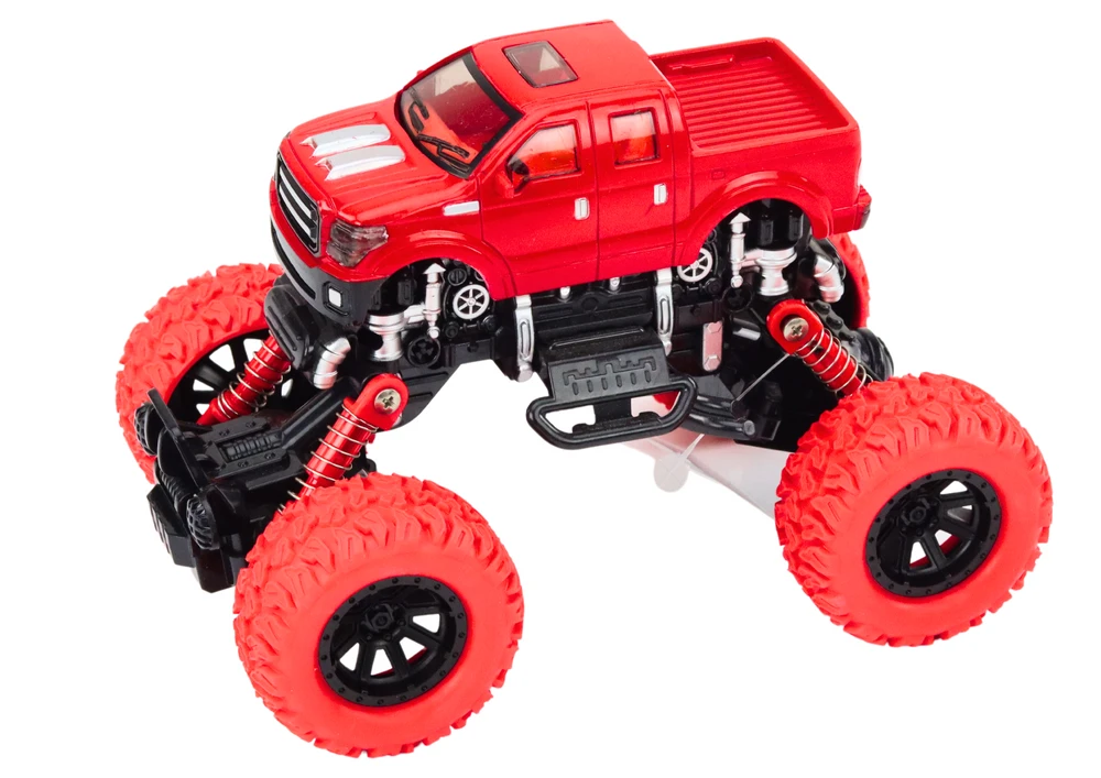 Lean Toys Mašinėlė Off-Road Climbing Car 4x4 Drive Shock Absorbers