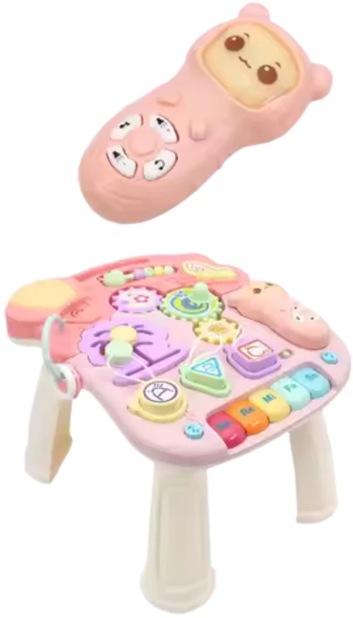 Lean Toys Interaktyvus mokomasis stumdukas 5in1 42x40.5x46 cm