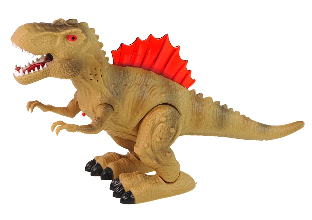 Interaktyvus dinozauras su šviečiančia plokštele, 23x35 cm