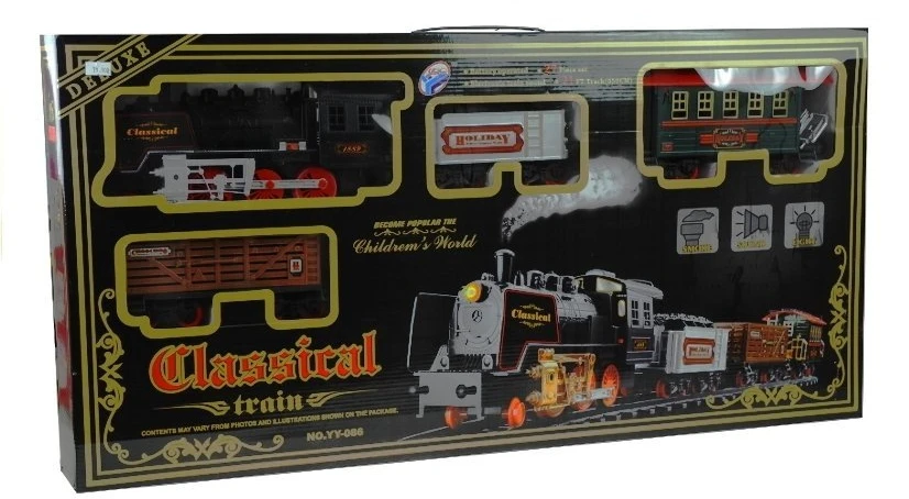 Lean Toys Traukinių komplektas, 650 cm