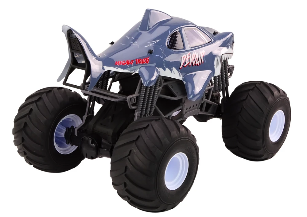 Lean Toys Mašinėlė su pultu, mėlyna