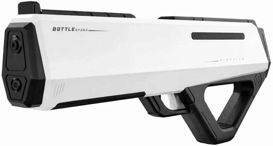 Lean Toys Elektrinis vandens šautuvas baltas