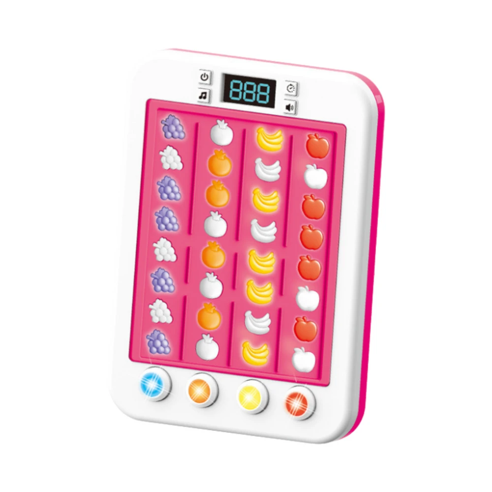 Lean Toys Elektroninis ritminis žaidimas su vaisių motyvais