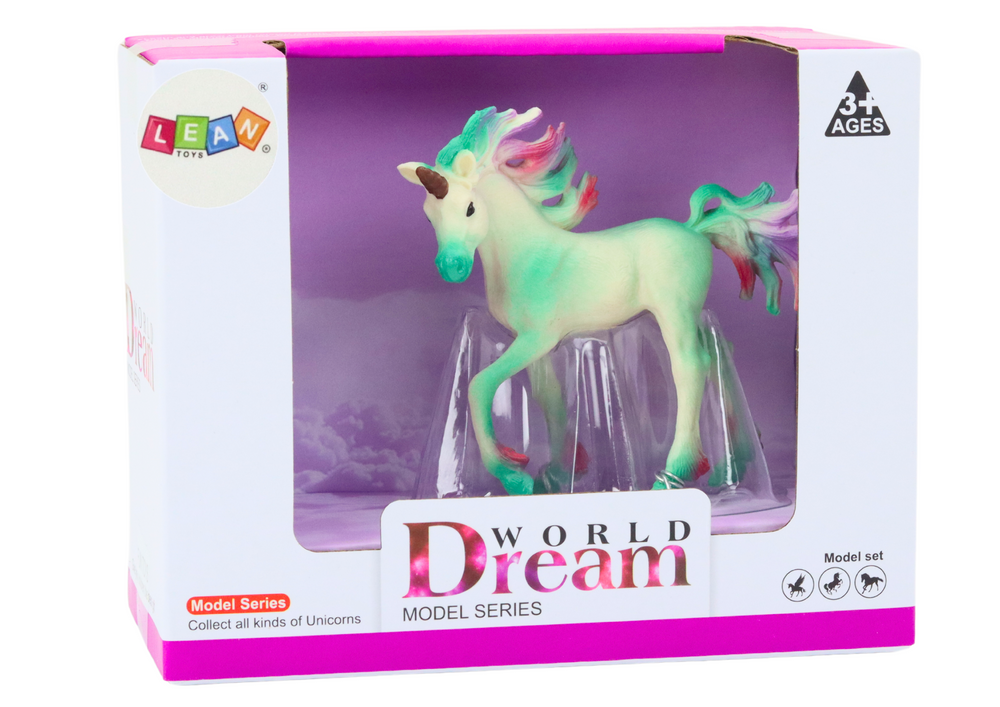 Lean Toys Žalias Kolekcinis Vienaragis 8 cm