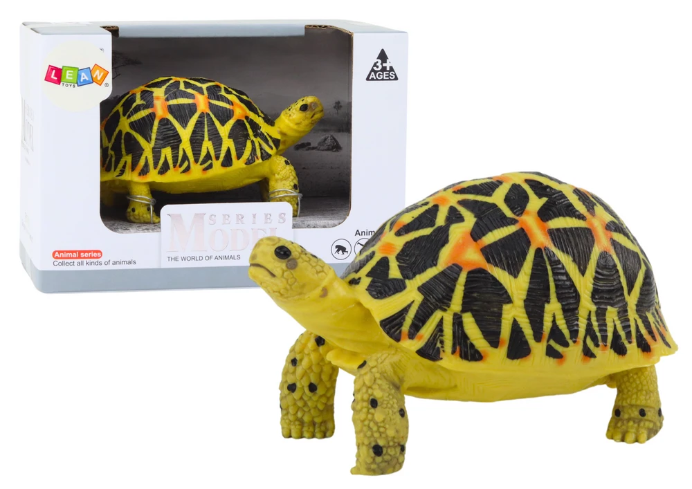 Lean Toys Kolekcinė Vėžliuko Figūrėlė Geltona Juoda