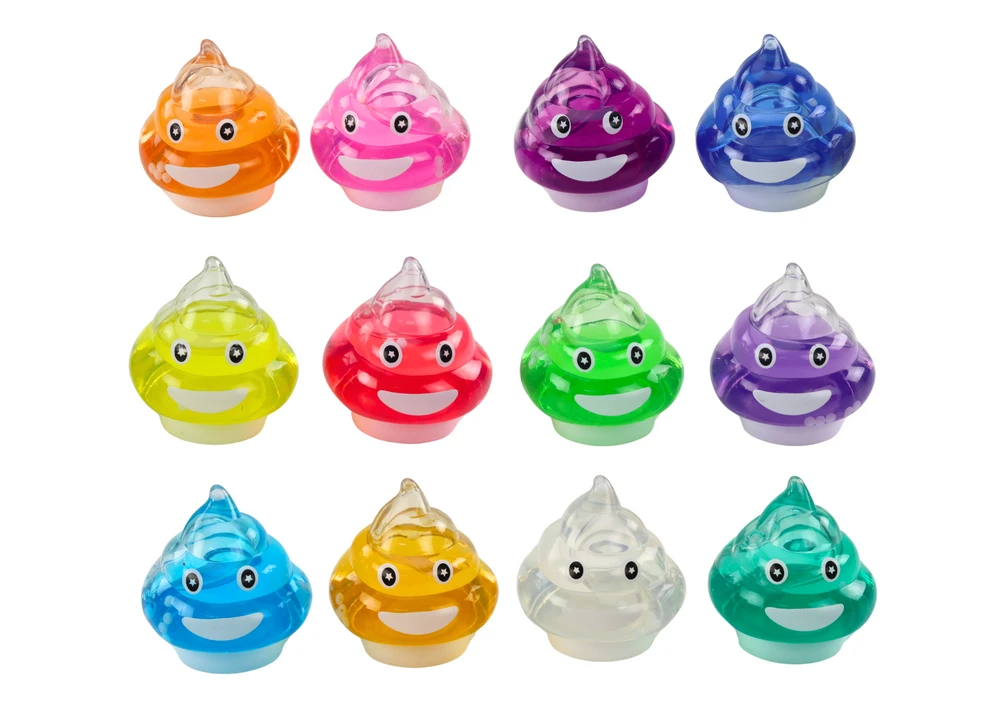 Lean Toys Žaislas Slime Emocijų Dėžutėje 150 g, 12 Spalvų