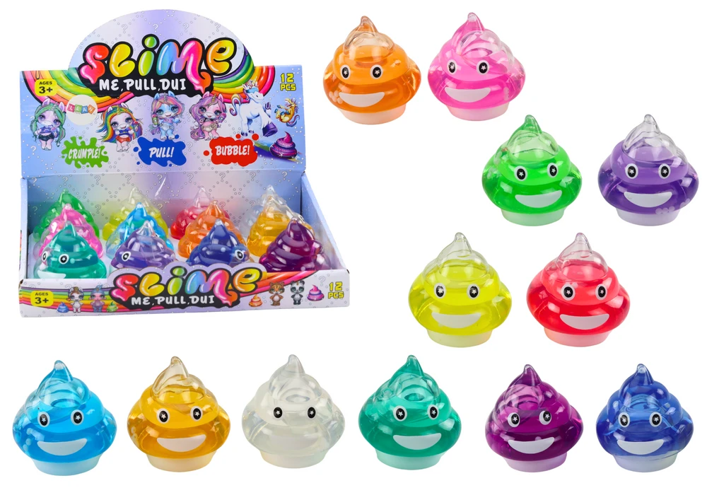 Lean Toys Žaislas Slime Emocijų Dėžutėje 150 g, 12 Spalvų