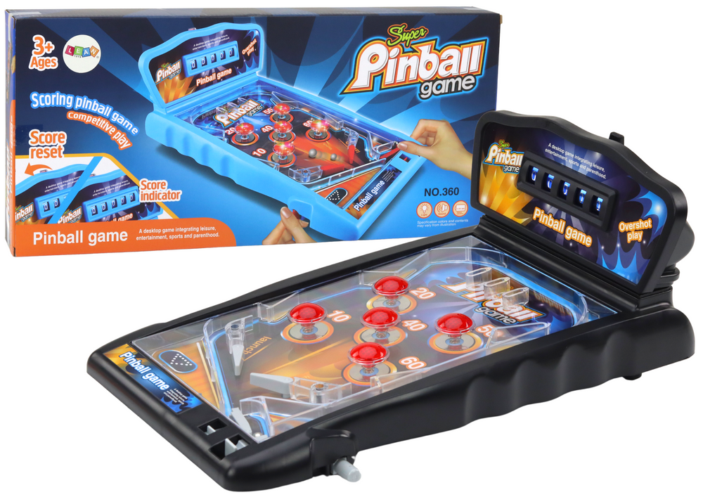 Gra Arkadinis žaidimas Lean Toys Pinball