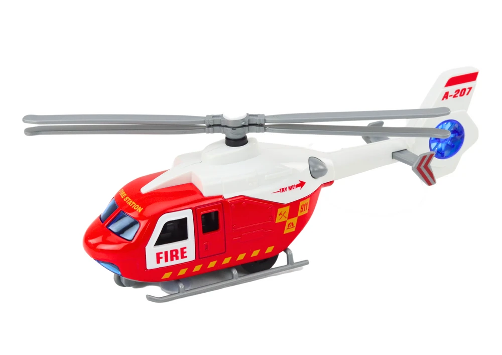 Lean Toys Policijos, Priešgaisrinės ir Gelbėjimo Tarnybų Sraigtasparnis