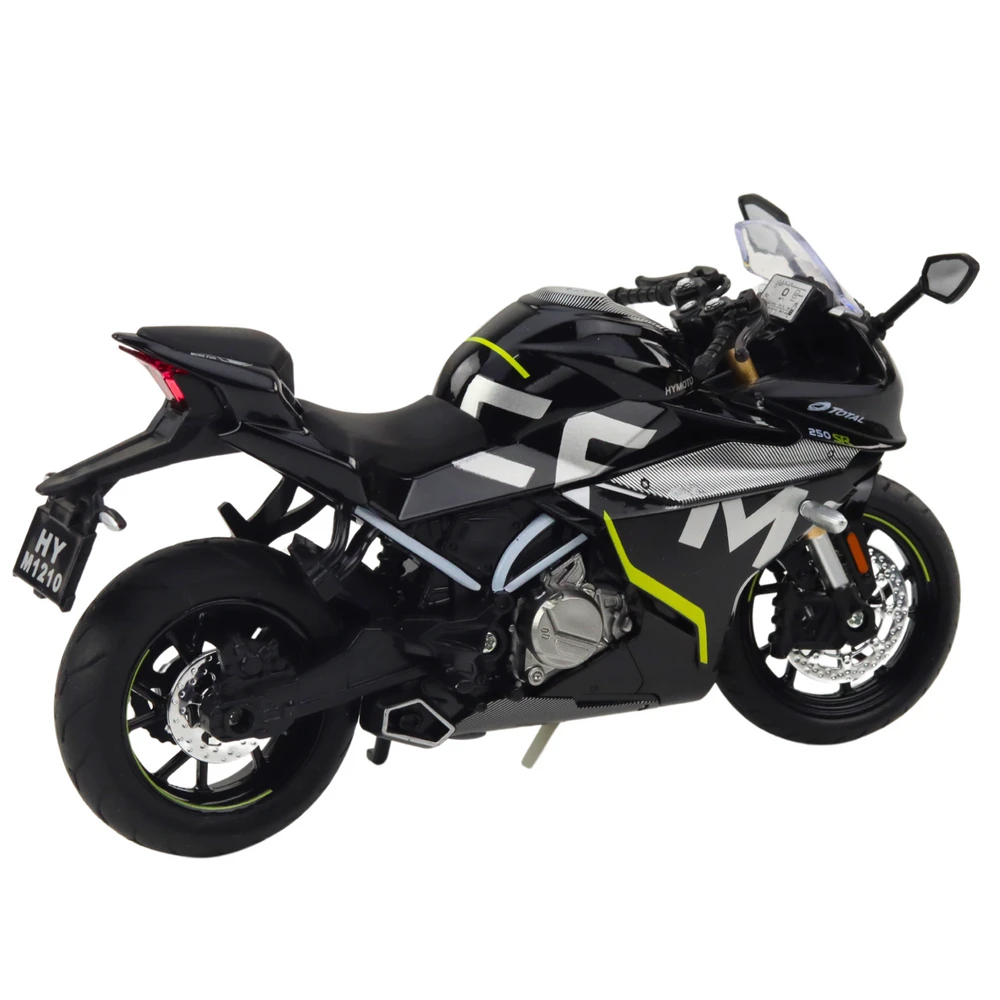 Lean Toys SPORTINIS MOTOCIKLAS IŠ METALO – Juodas 250 SR 1:12