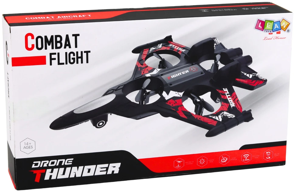 Lean Toys Kovinis dronas
