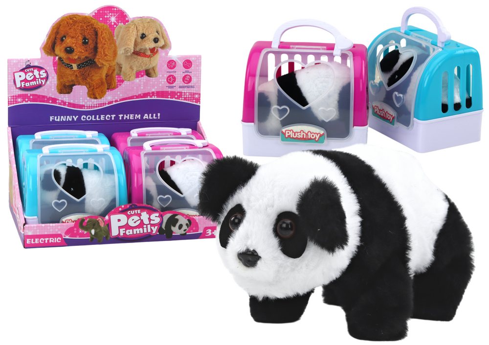 Interaktyvi pliušinė panda