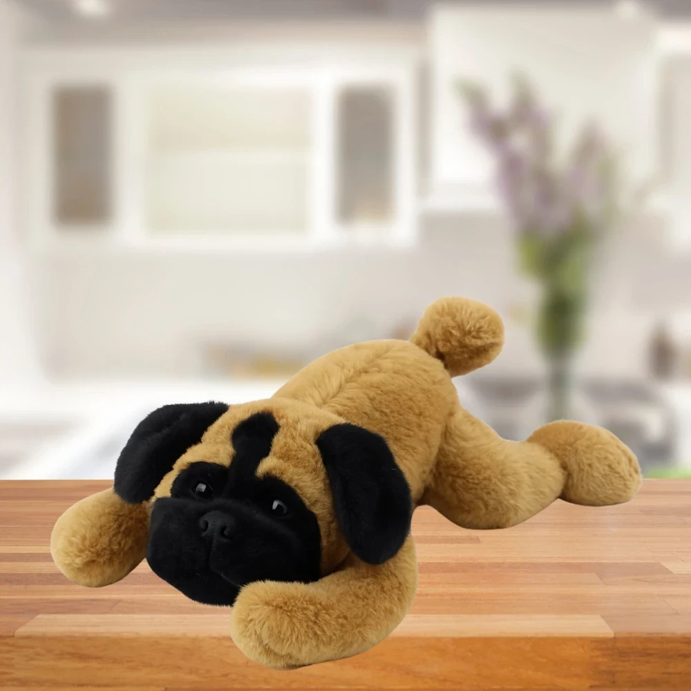 Lean Toys Pliušinis žaislas - mopsas, 40 cm