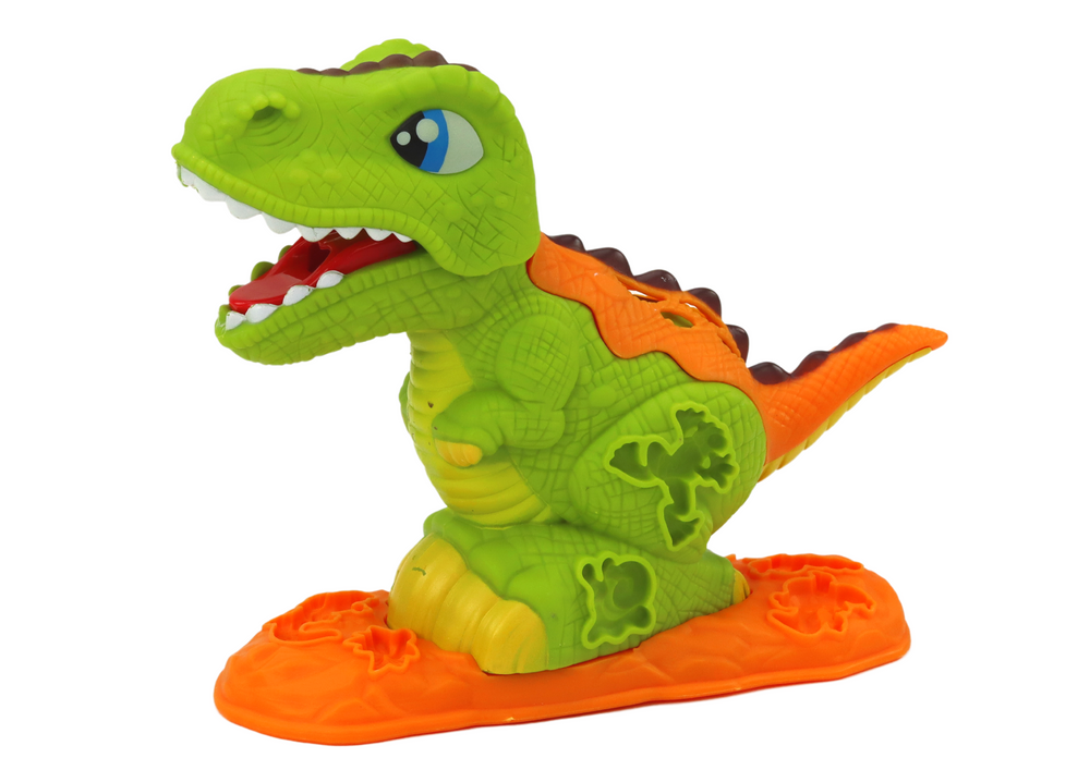 Zestaw Dinozaurų Plastilino Rinkinys su 6 Spalvomis ir Formelėmis