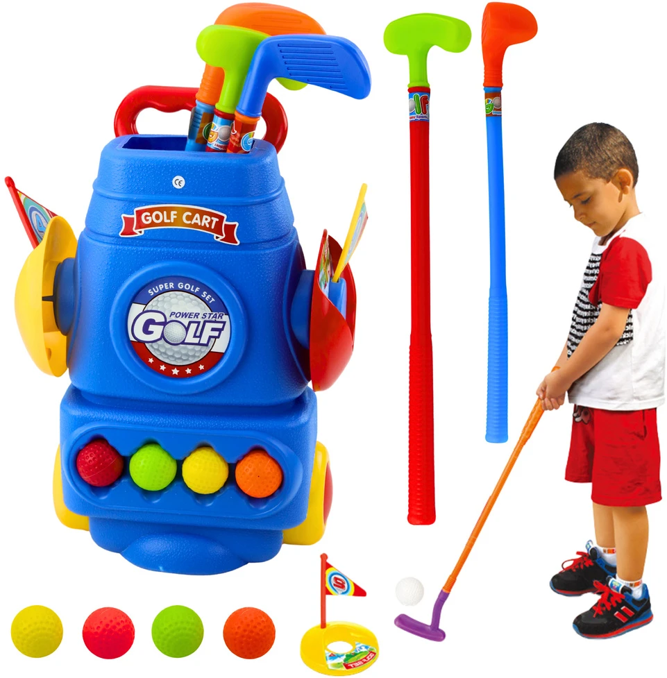 Lean Toys Vaikiškas golfo žaidimo rinkinys “Woopie ”
