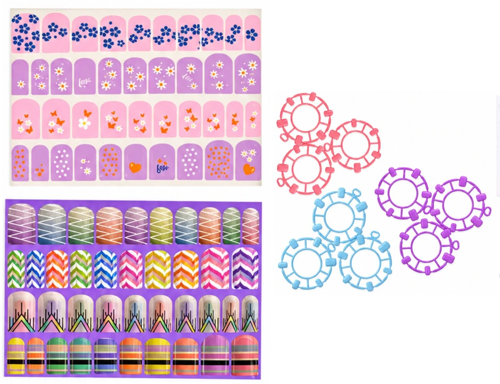 Lean Toys Nagų dažymo rinkinys vaikams