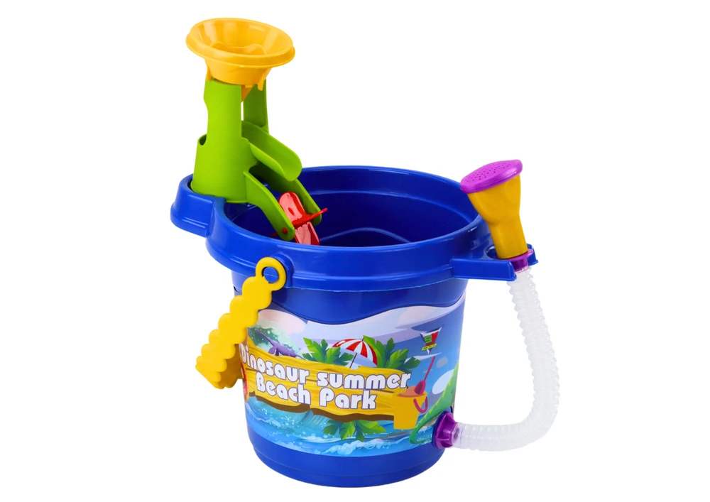 Lean Toys Smėlio Žaislų Rinkinys su Dušu ir Dinozaurų Motyvais