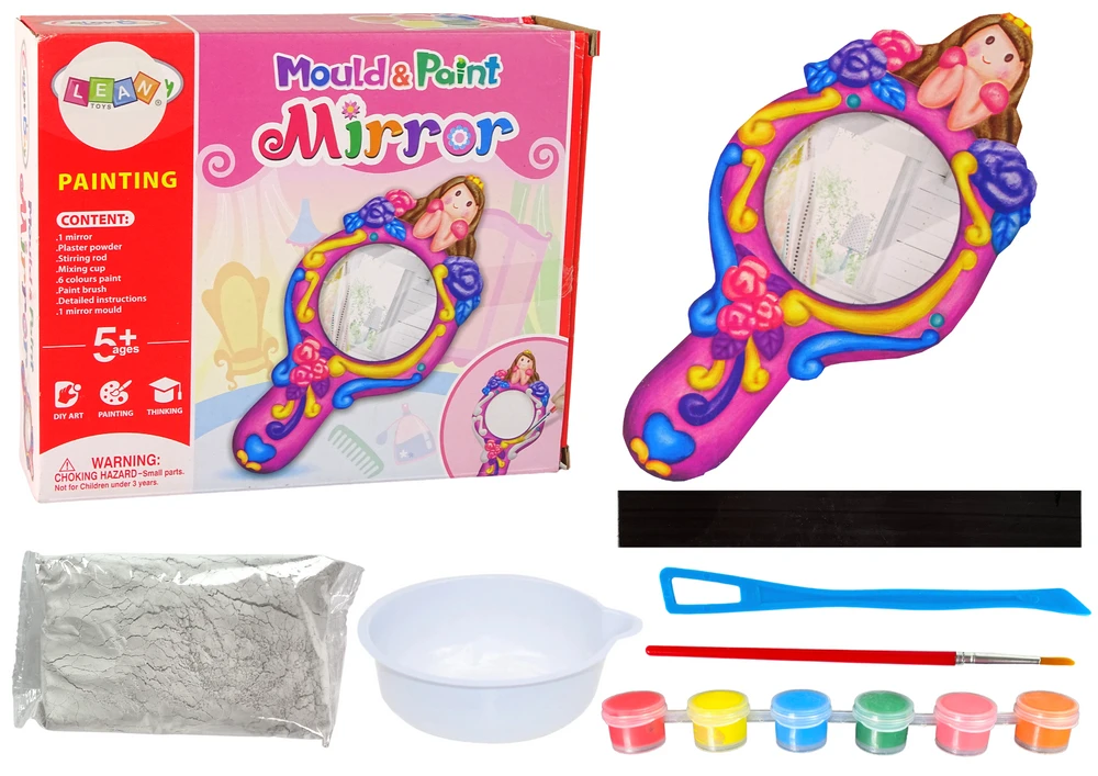 Kūrybinis rinkinys veidrodėlį sukurti Lean Toys, 12 d.