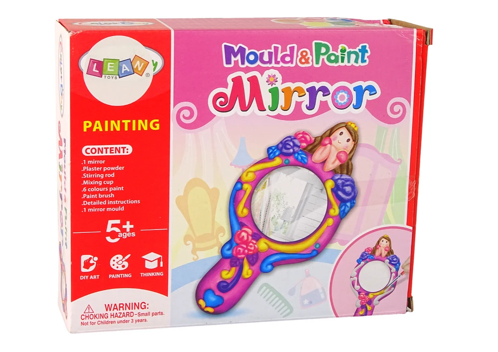 Kūrybinis rinkinys veidrodėlį sukurti Lean Toys, 12 d.