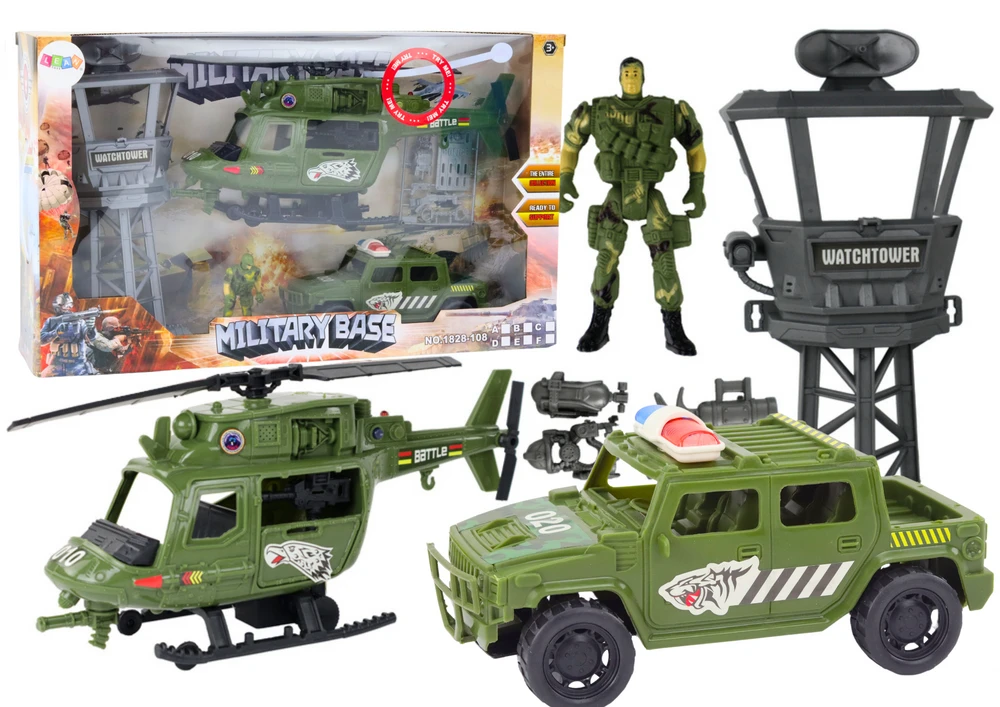 Lean Toys Karinis žaidimų rinkinys